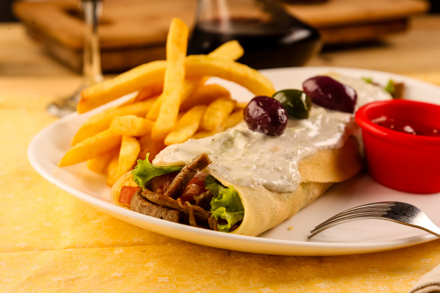 Crepe Griega