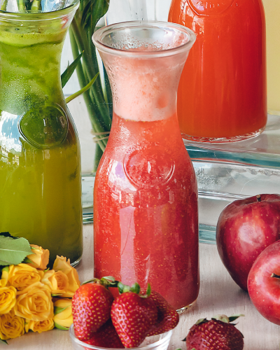 Jugo de fresa