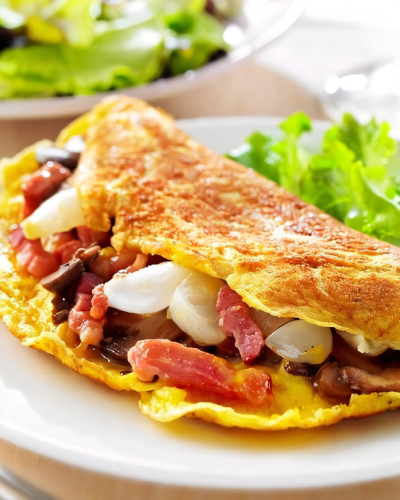 Omelette de la crepería