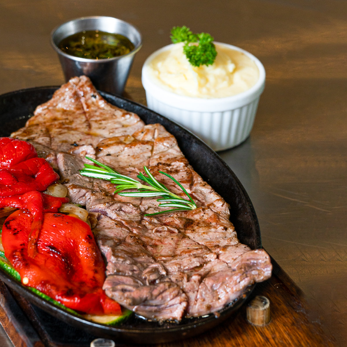 Churrasco Clásico con Chimichurri